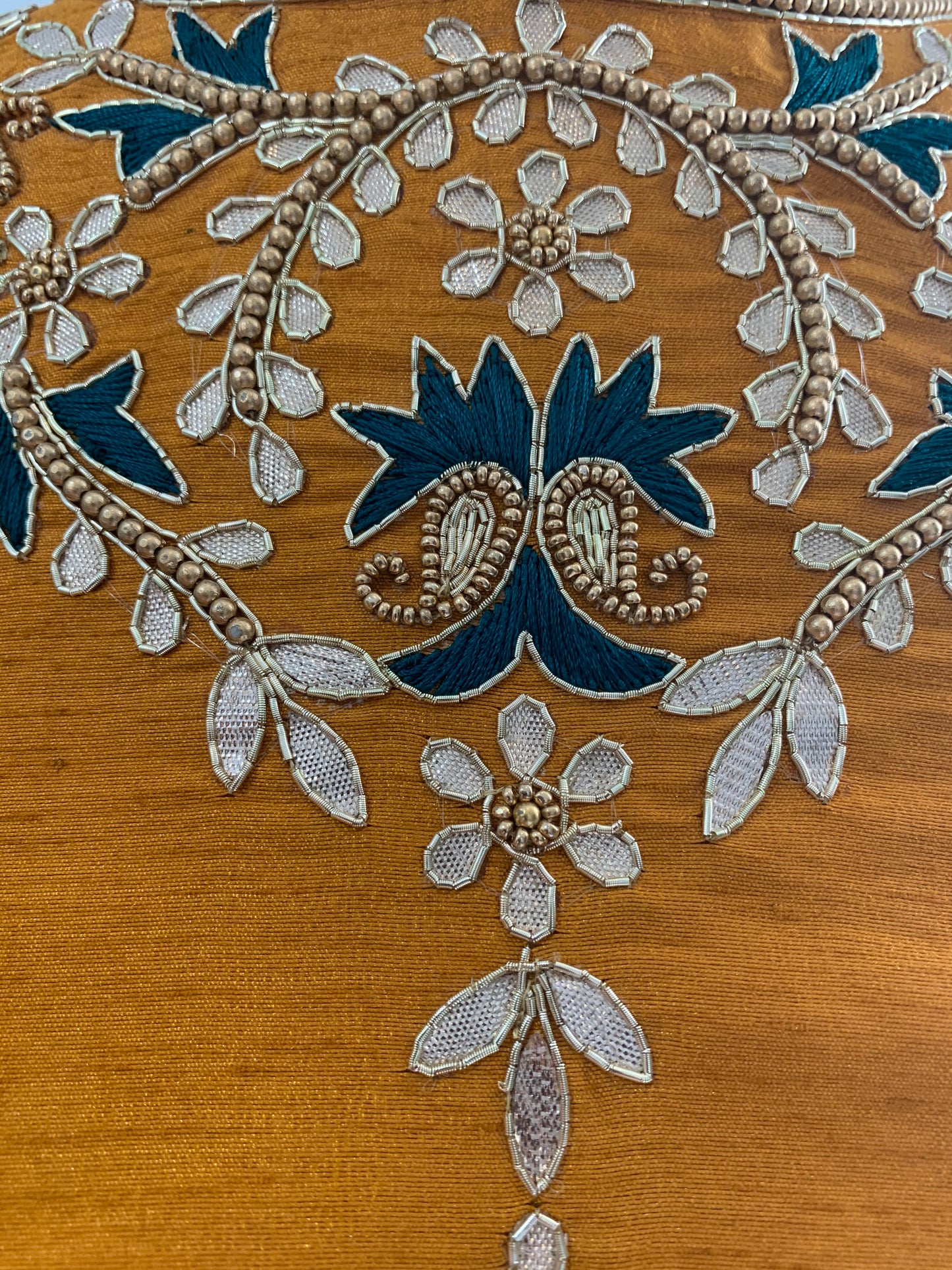 Yellow Gota Handwork Blouse