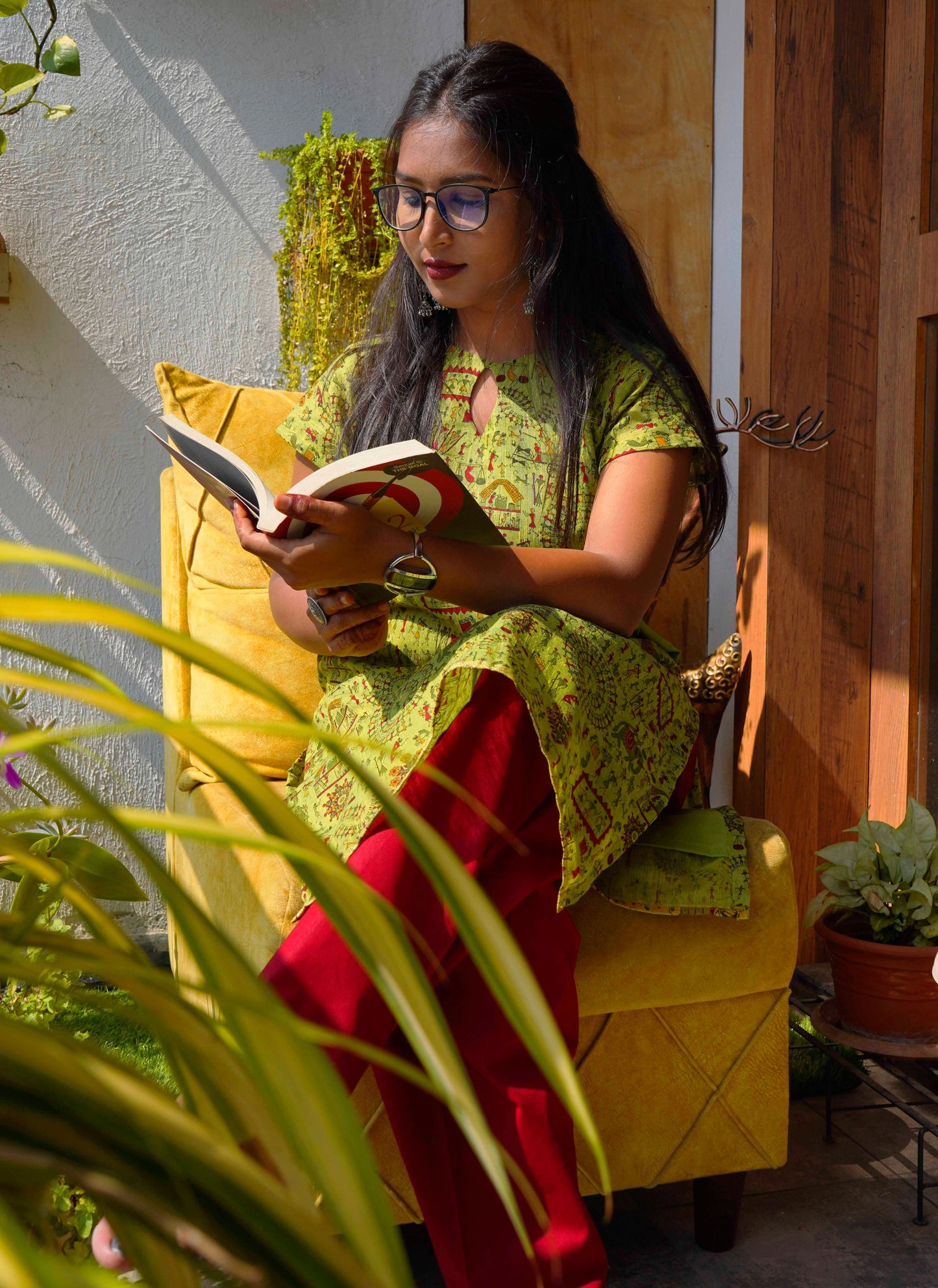 Green AntiSweat Cotton Kurti